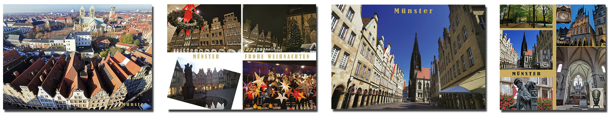 DLW Postkarten Münsterland - Grußkarten aus Münster
